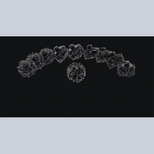 Ersatz-Schleifpads 26,7mm Strip Rad schwarz 10er Pack KS TOOLS 515.5075