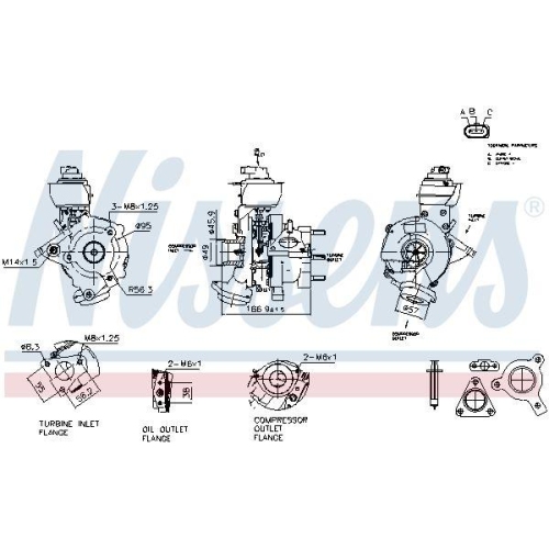 NISSENS Lader, Aufladung ** FACTORY NEW ** 93854