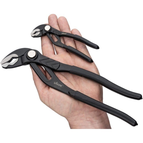 VIGOR Universalzange mit Druckknopf L&auml;nge 125mm V6504-125