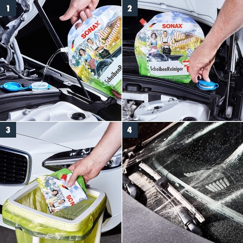 SONAX 3L ScheibenReiniger 3 Liter Alm Sommer Scheibenklar 03224410