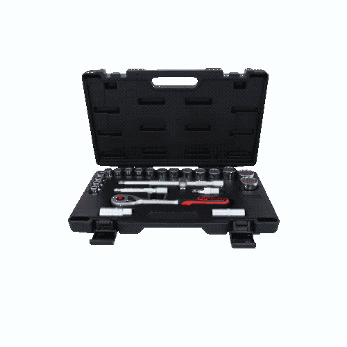 1/2 Zoll Steckschl&uuml;ssel-Satz, 24-tlg 12-kant KS TOOLS 911.1595