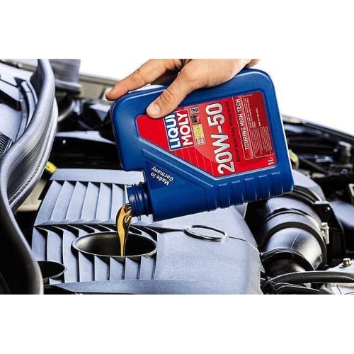 Motor&ouml;l LIQUI MOLY 1255 Touring High Tech 20W-50 Mineralisch Motoren&ouml;l &Ouml;l 5L