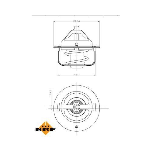 NRF Thermostat, K&uuml;hlmittel 725144