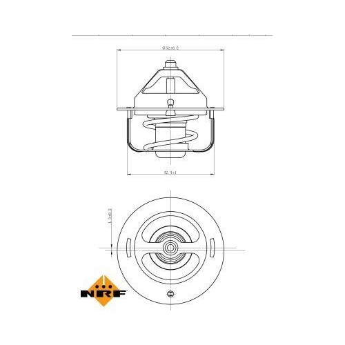 NRF Thermostat, K&uuml;hlmittel 725147