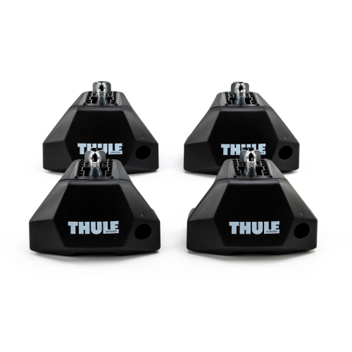 THULE 7107 Evo Fixpoint Fußsatz für Fahrzeuge mit Fixpunkt Dachanbindung 710700