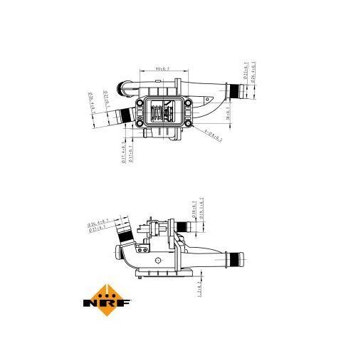 NRF Thermostat, K&uuml;hlmittel EASY FIT 725163