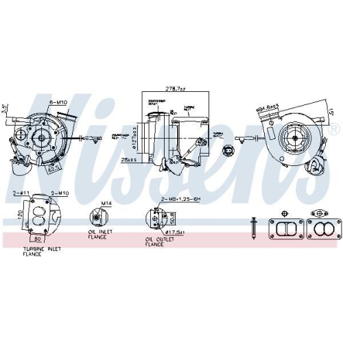 NISSENS Lader, Aufladung ** FACTORY NEW ** 93721