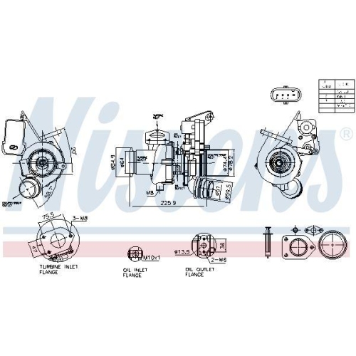 NISSENS Lader, Aufladung ** FIRST FIT ** 93327