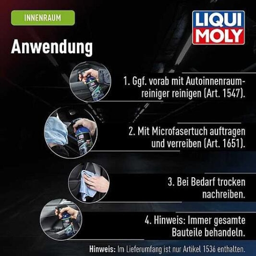 Kunststofftiefenpfleger LIQUI MOLY 1536 Kunststoff Pflege Reiniger Schutz 500ml