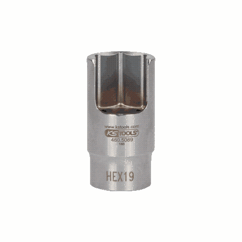 3/8 Zoll Spezial-Winkel-Rohrverbinder-Stecknuss, 19 mm KS TOOLS 460.5089