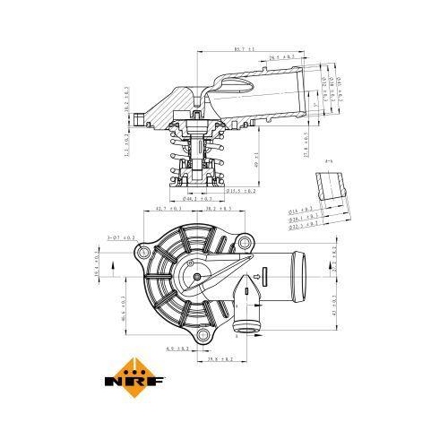 NRF Thermostat, K&uuml;hlmittel EASY FIT 725221