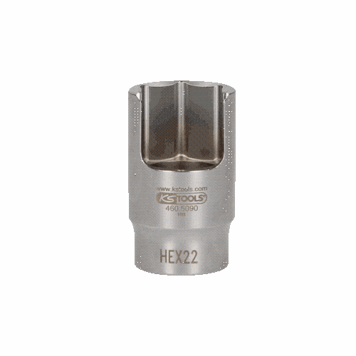 3/8 Zoll Spezial-Winkel-Rohrverbinder-Stecknuss, 22 mm KS TOOLS 460.5090