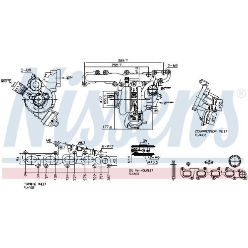 NISSENS Lader, Aufladung ** FACTORY NEW ** 93505
