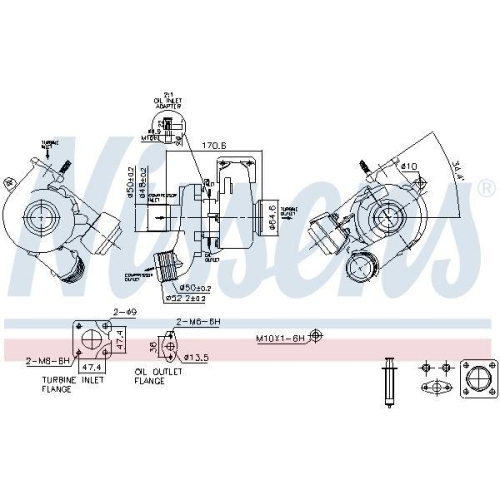 NISSENS Lader, Aufladung ** FACTORY NEW ** 93491