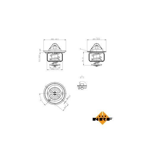NRF Thermostat, Kühlmittel 725178