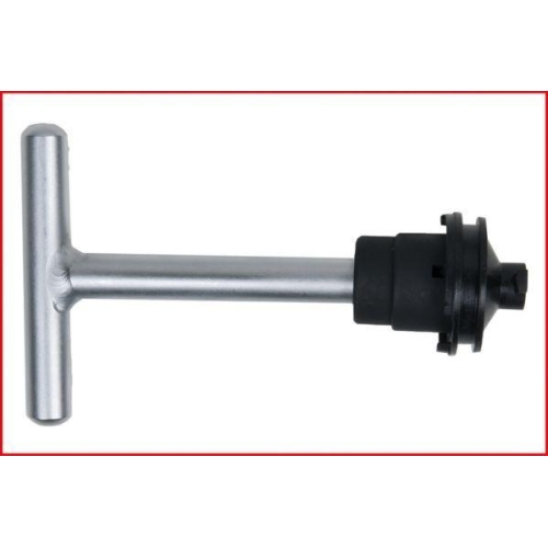 KS Tools Steckschl&uuml;sseleinsatz-Set, &Ouml;lablassschraube mit T-Griff 150.1020