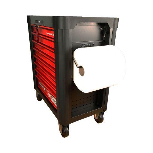 PERFORMANCEplus P10 SCHWARZ/ROT Werkstattwagen mit 8 Schubladen KS TOOLS 8730008
