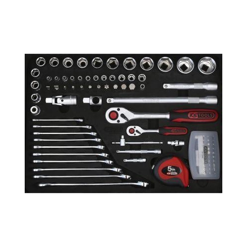 1/4 Zoll+1/2 Zoll Universal-Werkzeug-Satz, 149-tlg KS TOOLS 911.0649