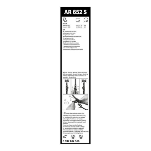 BOSCH Wischblatt Aerotwin Retrofit 3 397 007 566