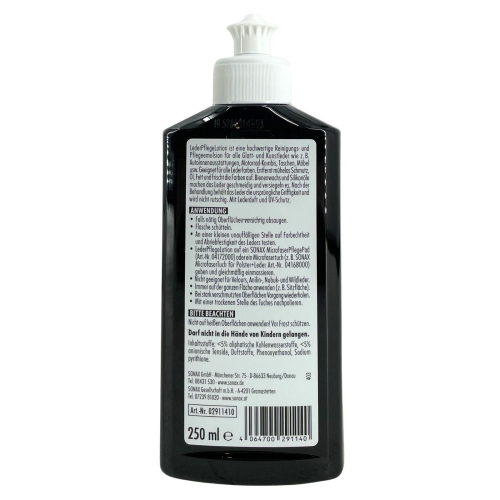 SONAX Leder Pflege Lotion Lederpflege, 250 ml 02911410