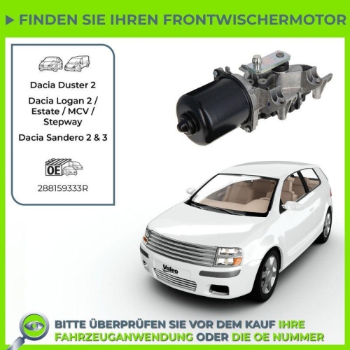 VALEO Wischermotor 582757
