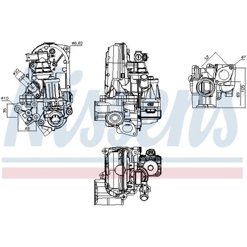 NISSENS AGR-Modul ** FIRST FIT ** 98380
