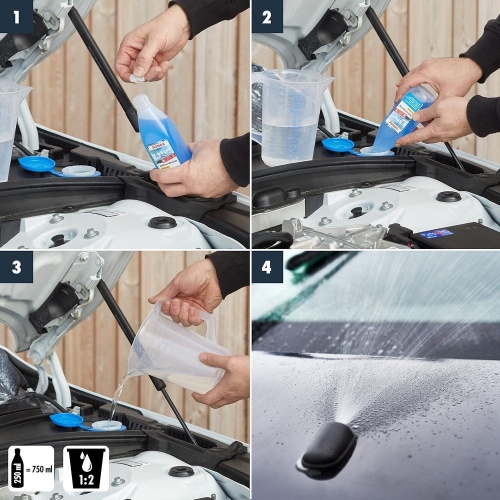 SONAX Frostschutz, Scheibenreinigungsanlage Konzentrat Winter 250 ml 03321000