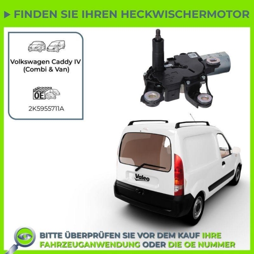 VALEO Wischermotor ORIGINAL TEIL 582687