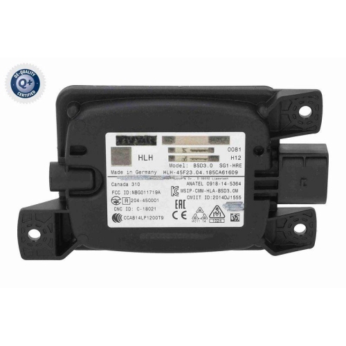 VEMO Steuergerät, Toter-Winkel-Erkennung Q+, Erstausrüsterqualität