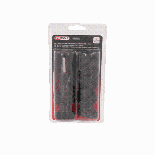 Stehbolzen-Radnabenschleifer-Satz, Durchmesser 40 mm, 7-tlg
