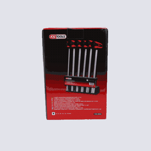 T-Griff-Nussschraubendreher-Satz, 6-tlg, 6-14mm KS TOOLS 158.5000