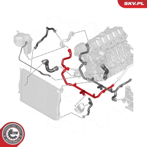 ESEN SKV K&uuml;hlerschlauch 54SKV767