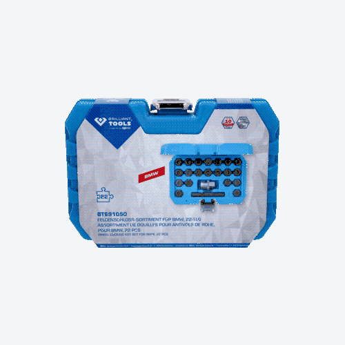 Felgenschloss-Sortiment f&uuml;r BMW, 22-tlg KS TOOLS BT691050
