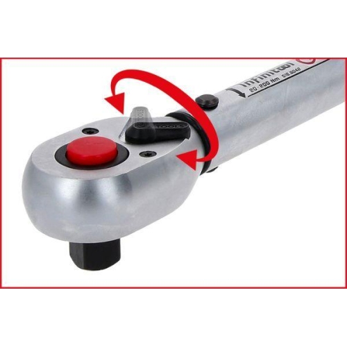 1/4 Zoll INFINITOOL Ratschen-Drehmomentschl&uuml;ssel, 5-25 Nm KS TOOLS 516.9012