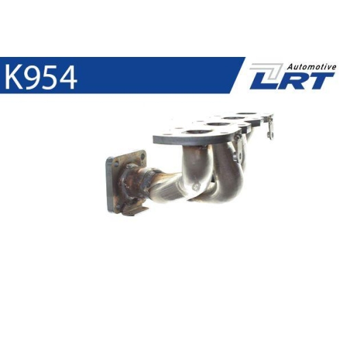 LRT Krümmer, Abgasanlage K954