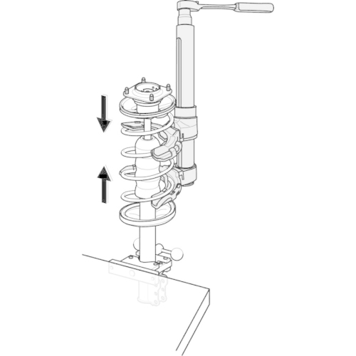 GEDORE Federspanner, Fahrwerksfeder KL-0015 SP