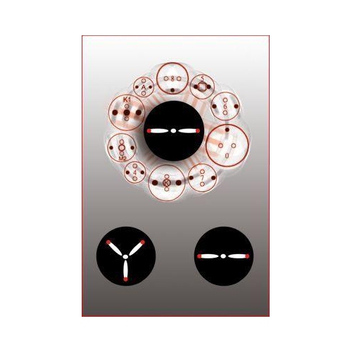 Universal Bremskolben-R&uuml;ckstell-Werkzeug-Adapter-Satz, 3-tlg KS TOOLS 150.2295