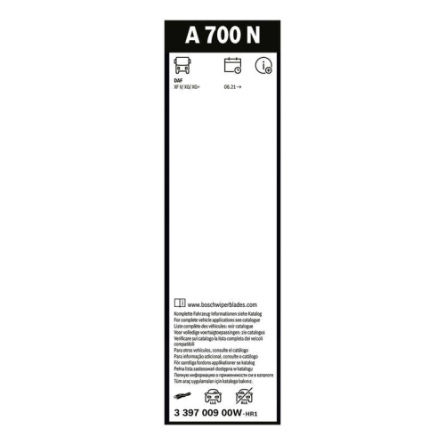 BOSCH Wischblatt Aerotwin 3 397 009 00W