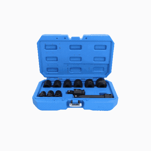 1/2 Zoll Kraft-Stecknuss-Satz, Sechskant, 11-tlg, kurz BRILLIANT TOOLS BT022645