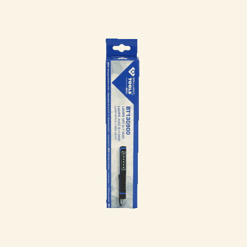 BRILLIANT by KS TOOLS Magnet und Taschenklipp Lampe mit 6+1 SMD