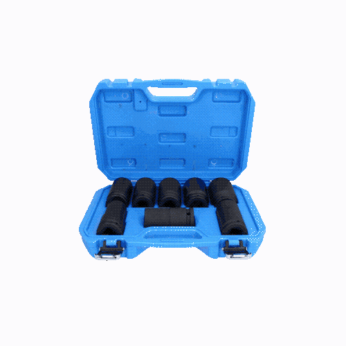 3/4 Zoll Kraft-Stecknuss-Satz Sechskant 8-tlg lang 24 - 36 mm BRILLIANT TOOLS