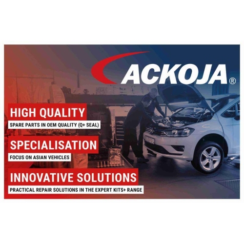 ACKOJA Wischarm, Scheibenreinigung Original ACKOJA Qualität A70-0093