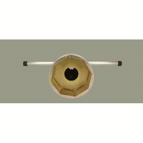 Achsmuttern-Schl&uuml;ssel f&uuml;r Fuso Hinterachse, 120 mm KS TOOLS 460.4385