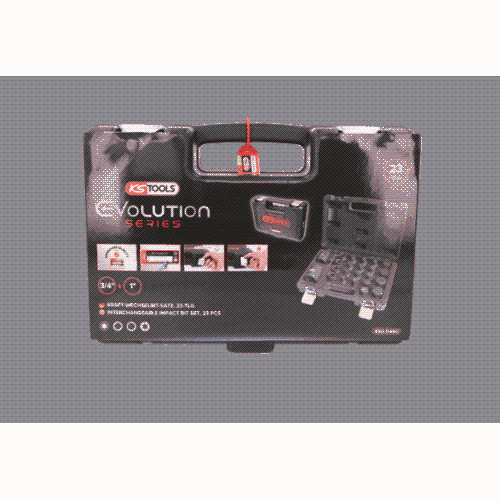 3/4 Zoll + 1 Zoll Kraft-Wechselbit-Satz, 23-tlg KS TOOLS 450.0450