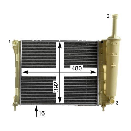 MAHLE K&uuml;hler, Motork&uuml;hlung BEHR *** PREMIUM LINE *** CR 2005 000P