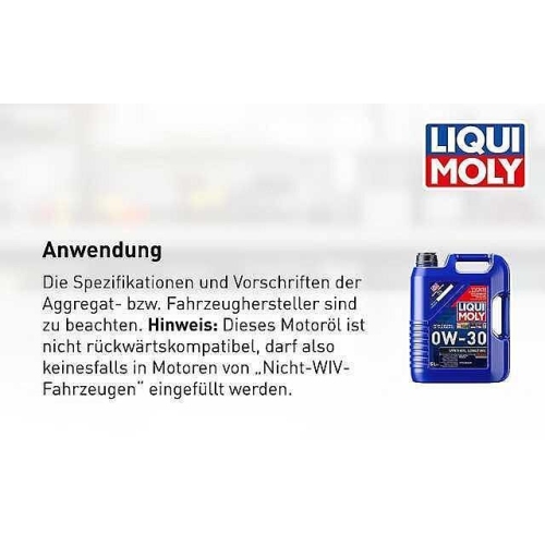 Liqui Moly Motor&ouml;l Synthoil Longtime Plus 0W-30 10-Liter - VW 50300 50601 - 1151
