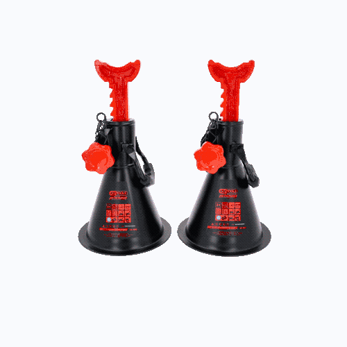 KS TOOLS performance Unterstellbock, 3 t, paarweise, massive Stahlkonstruktion