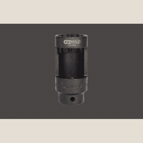 KS Tools 1/2 Zoll Einspritzd&uuml;sen-Stecknuss, 12-kant, 27mm 150.2124