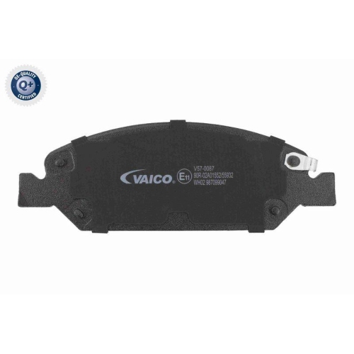VAICO Bremsbelagsatz, Scheibenbremse Q+, Erstausr&uuml;sterqualit&auml;t V57-0087