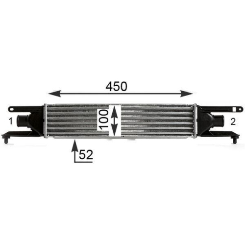 MAHLE Ladeluftk&uuml;hler BEHR *** PREMIUM LINE *** CI 434 000P